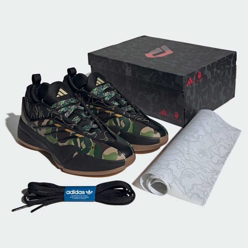adidas BAPE × DAME 9 adidas and Damian Lillard Unveil Dame 9 Signature Shoe with